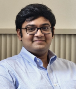 A man smiling.